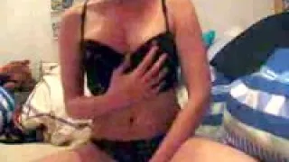 hot student fingering herself