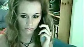 Talking on the phone naked