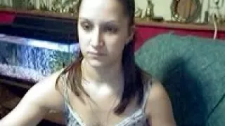 Pale girl shows off her body