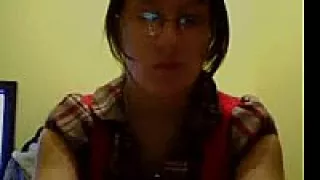 Busty webcam girl shows her tits