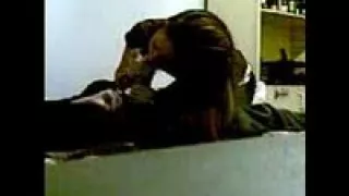 hot girl blows her boyfriend  until he cums