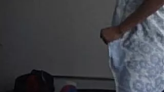 Hidden cam watches her