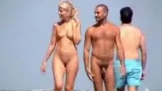 Nudist couple