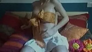 Stunning blonde amateur slut