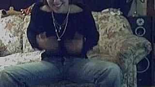 Cutie fingering herself