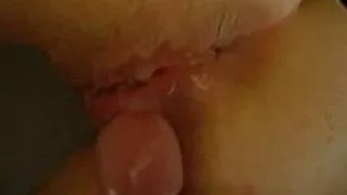 GFs Creamy Pussy Caught on Cam