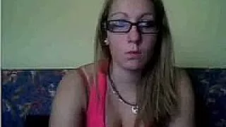 French Blonde Teen Toys Pussy on Cam