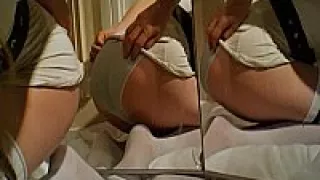 Crossdresser Drills His Ass With Toys