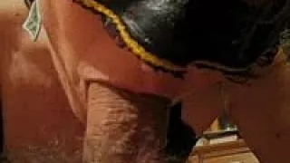 Masked Mature Italian Wife Blows