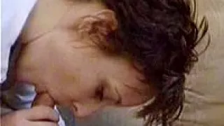 Hot Short Haired Brunette Blows