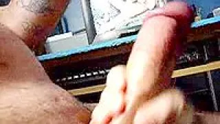 Brunette Amateur MILF Blows At Home