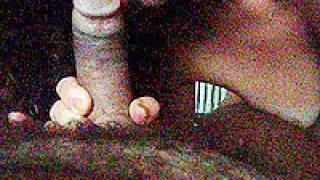 Brunette Babe BJ Home Video