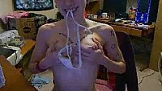 Claudia on webcam (amateur)