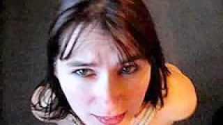 all tied up and giving a blowjob 