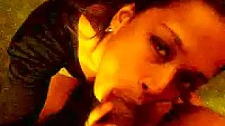 black beauty gives blowjob 