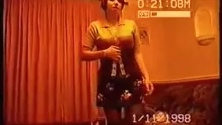 Amateur wife striptease