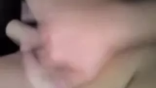 REAL! Dildo Fun With CumShot