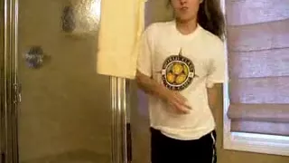 Teen Shows Her Hairy Pussy...