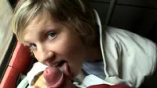 Train blowjob from our amateur porn collection