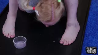 anneliese snow messy blowjob  services her dom