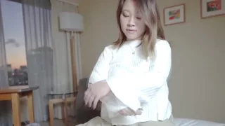 爆乳インストラクターの着衣巨乳の誘惑・・・