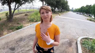 Farm Girl Ginger Grey Sucks in Public And Gets A Creampie - BangRealTeens