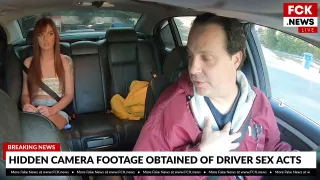 Scarlett Mae fucks her rideshare driver and its caught on a hidden camera - BangFakeNews