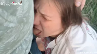 Großer Arsch, Kehlenfick, Milfsex, Sex im Freien, Russischer Sex, Wald