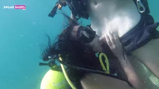 I fuck his *** Under the Water