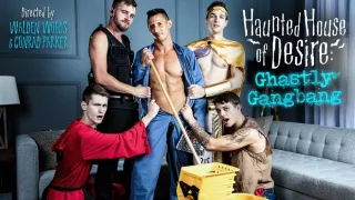 Ryan Jordan & Jax Thirio in Haunted House of Desire: Ghastly Gang-bang