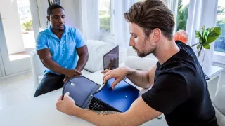 Für den Boss Mann sorgen