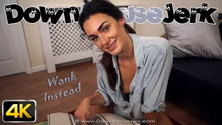 Laura in Wank Instead - DownblouseJerk