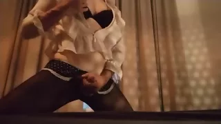 Twink Is Crossdressing And Has Big Cum Load - Hot Crossdresser Is Masturbating And Cums Big Time