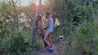 I Took My Sister-in-laws Pregnant Daughter For A Walk In The Woods!