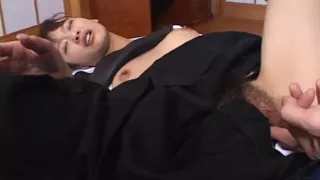 ***gystyled japanese teen gets wet with finger fuck