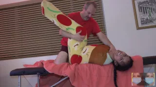 How Much Do You Like Pizza? Covid Couple Pizza Grind Fuck - Viva Athena