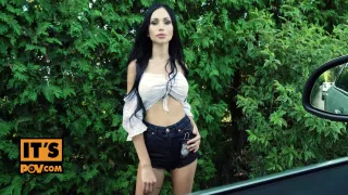 Pov - Naughty Russian Babe Relishes Anal Fucking - Sasha Rose