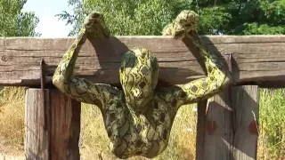 Strange Flexible Being In Nature - Watch4Fetish