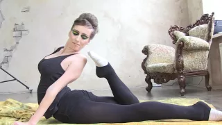 Stretching Exercises Of A Ballerina - Watch4Fetish