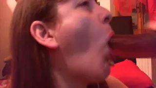 Your Mom Make Wonderful Squirting With Big Rubber Cock