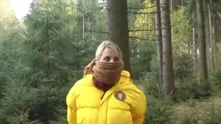 Yellow Down Jacket Bondage