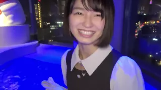 剛毛☆清純系スレンダー美少女（２０）☆トイレでフェラ抜き