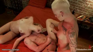 District Shemale Fuck Couple With Danni Daniels