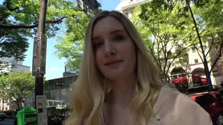 金髪の白人お姉さんを表参道でGETして禁断Fuckで絶頂させちゃう