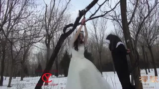 Chinese Slave Girls In The Snow