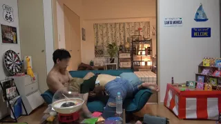 A state of being disturbed by a fierce piston