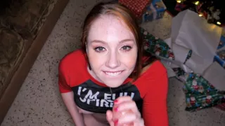 Arietta Adams & Sean Lawless in The Night Before Christmas with My Daughter Under the Tree - FilthyKings