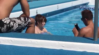 ナンパしたショートヘアのスレンダーエロギャルを泥酔即ハメ