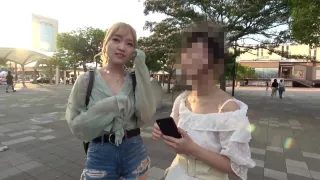 ルックス＆キャラ最高な白ギャル女子大生が開放感感じて悶絶sex