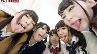 Harem Drooling Special Part 2 - Asian Schoolgirl Drool Fetish